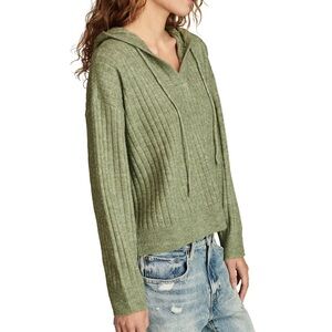 Lucky Brand
Women's Ribbed Knit Hooded Sweater